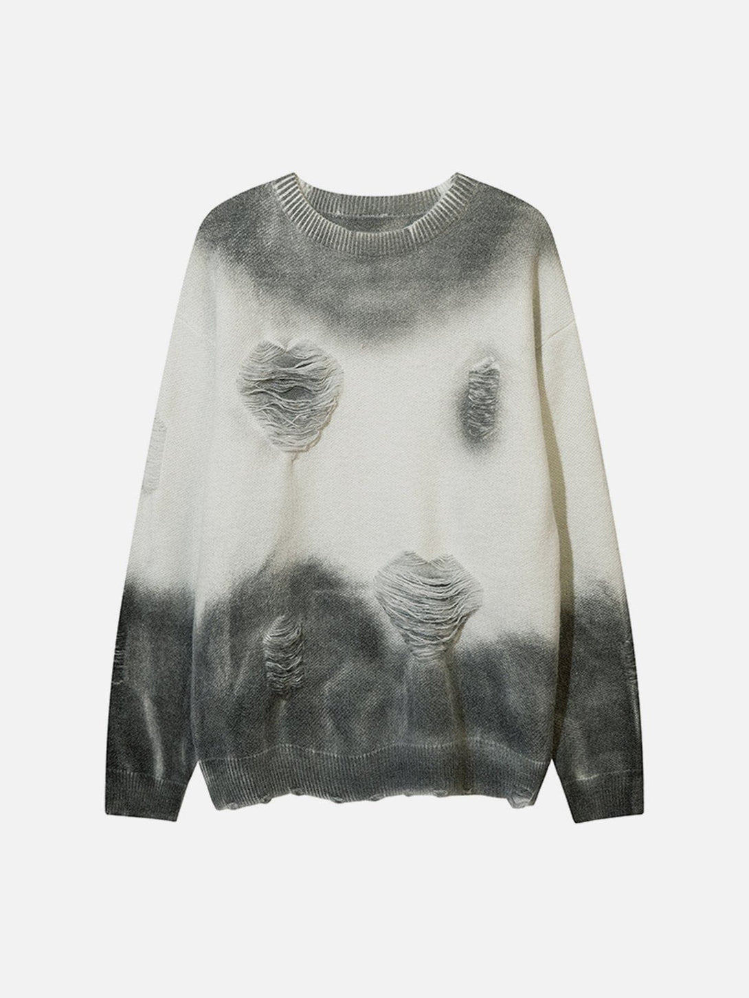 Ellesey - Vintage Tie-dye Hole Sweater-Streetwear Fashion - ellesey.com