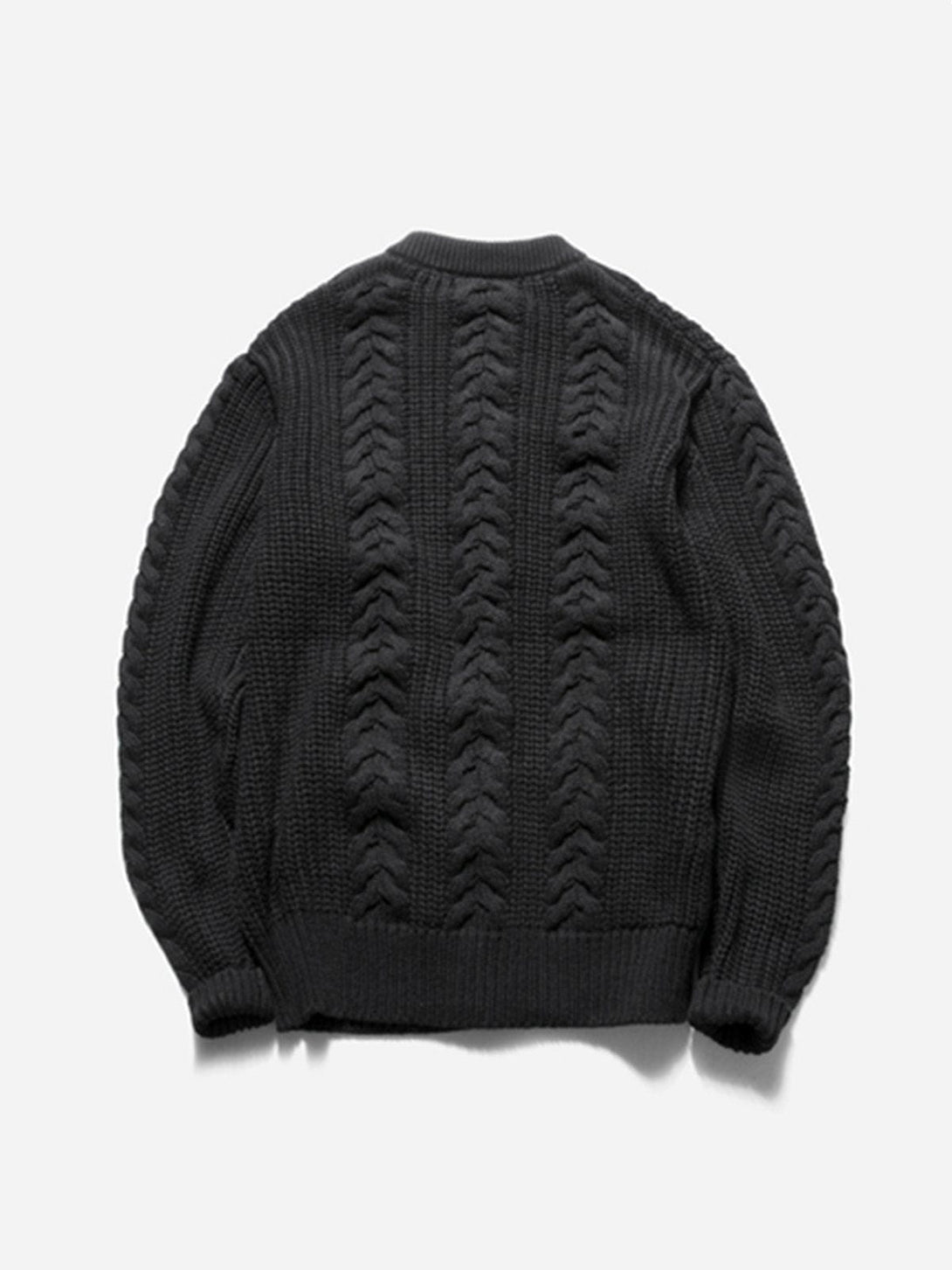 Ellesey - Vintage Twisted Knit Cardigan-Streetwear Fashion - ellesey.com