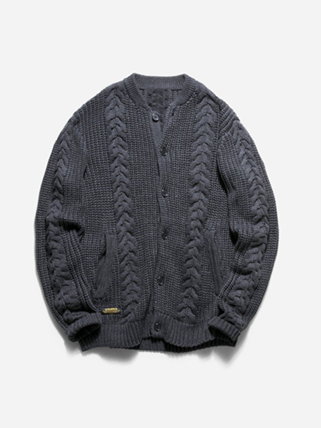 Ellesey - Vintage Twisted Knit Cardigan-Streetwear Fashion - ellesey.com