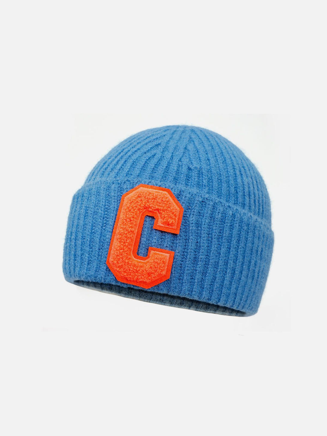 Ellesey - Warm Curled "C" Letter Knitted Hat- Streetwear Fashion - ellesey.com