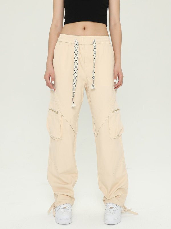 Ellesey - Washed Minimalist Multi-Pocket Cargo Pants- Streetwear Fashion - ellesey.com