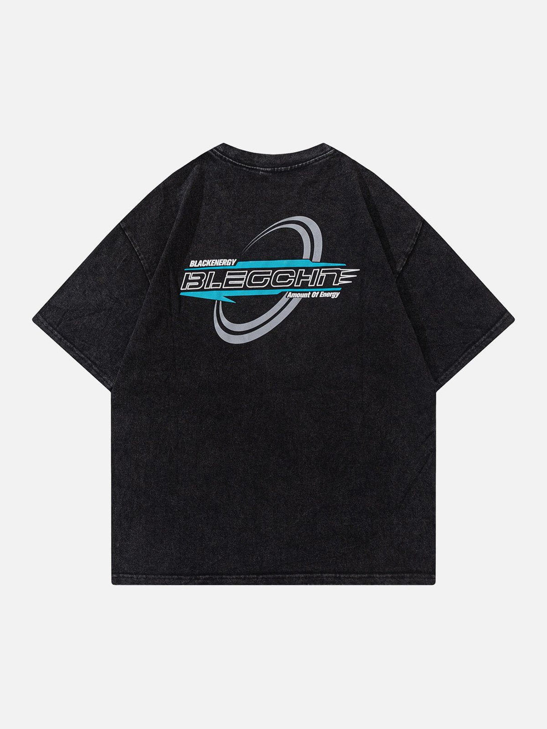 Ellesey - Washed Tech Letter Print Tee- Streetwear Fashion - ellesey.com