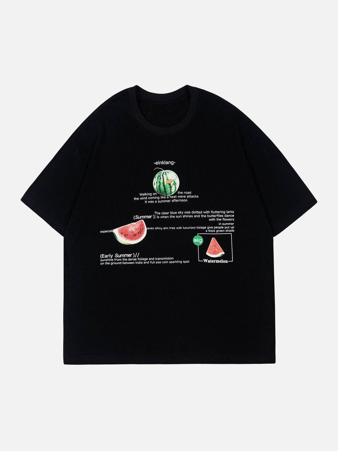 Ellesey - Watermelon Print Tee- Streetwear Fashion - ellesey.com