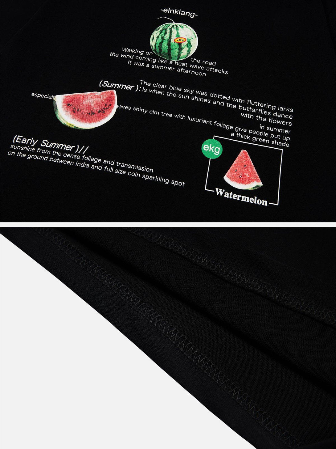 Ellesey - Watermelon Print Tee- Streetwear Fashion - ellesey.com