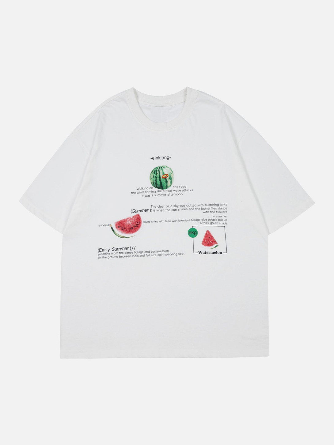 Ellesey - Watermelon Print Tee- Streetwear Fashion - ellesey.com