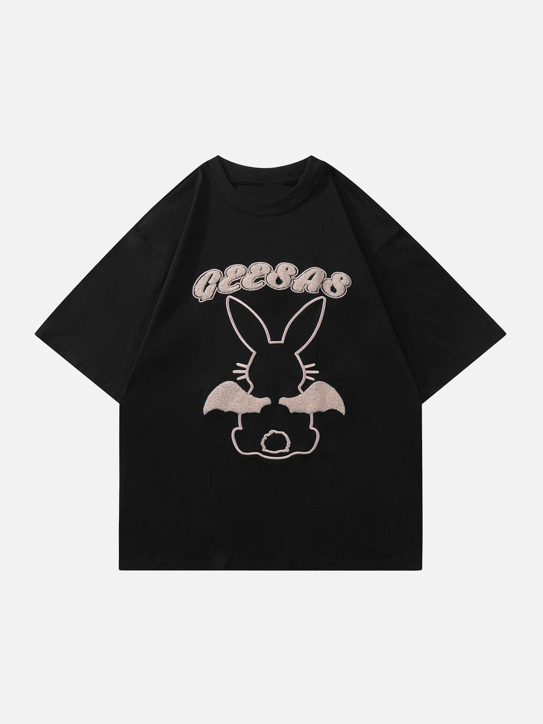 Ellesey - Wings Rabbit Graphic Tee- Streetwear Fashion - ellesey.com