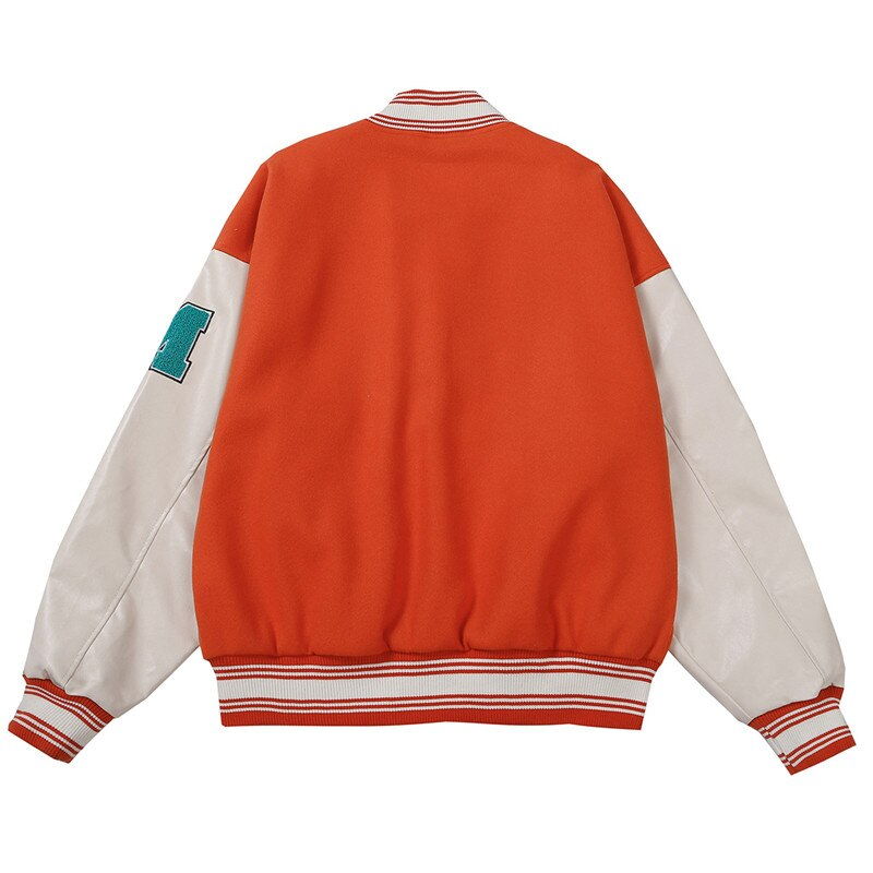 Ellesey - ZORIGCH Baseball Jacket- Streetwear Fashion - ellesey.com