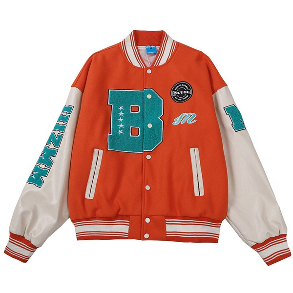 Ellesey - ZORIGCH Baseball Jacket- Streetwear Fashion - ellesey.com