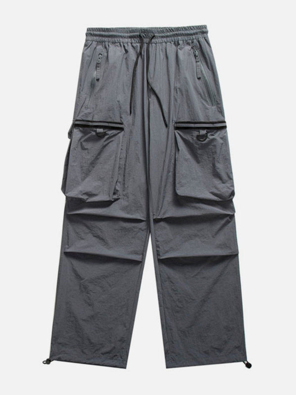 Ellesey - Zip Multi-Pocket Cargo Pants- Streetwear Fashion - ellesey.com