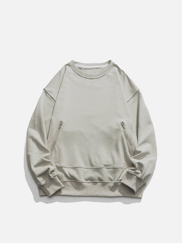 Ellesey - Zipper Pocket Sweatshirt- Streetwear Fashion - ellesey.com