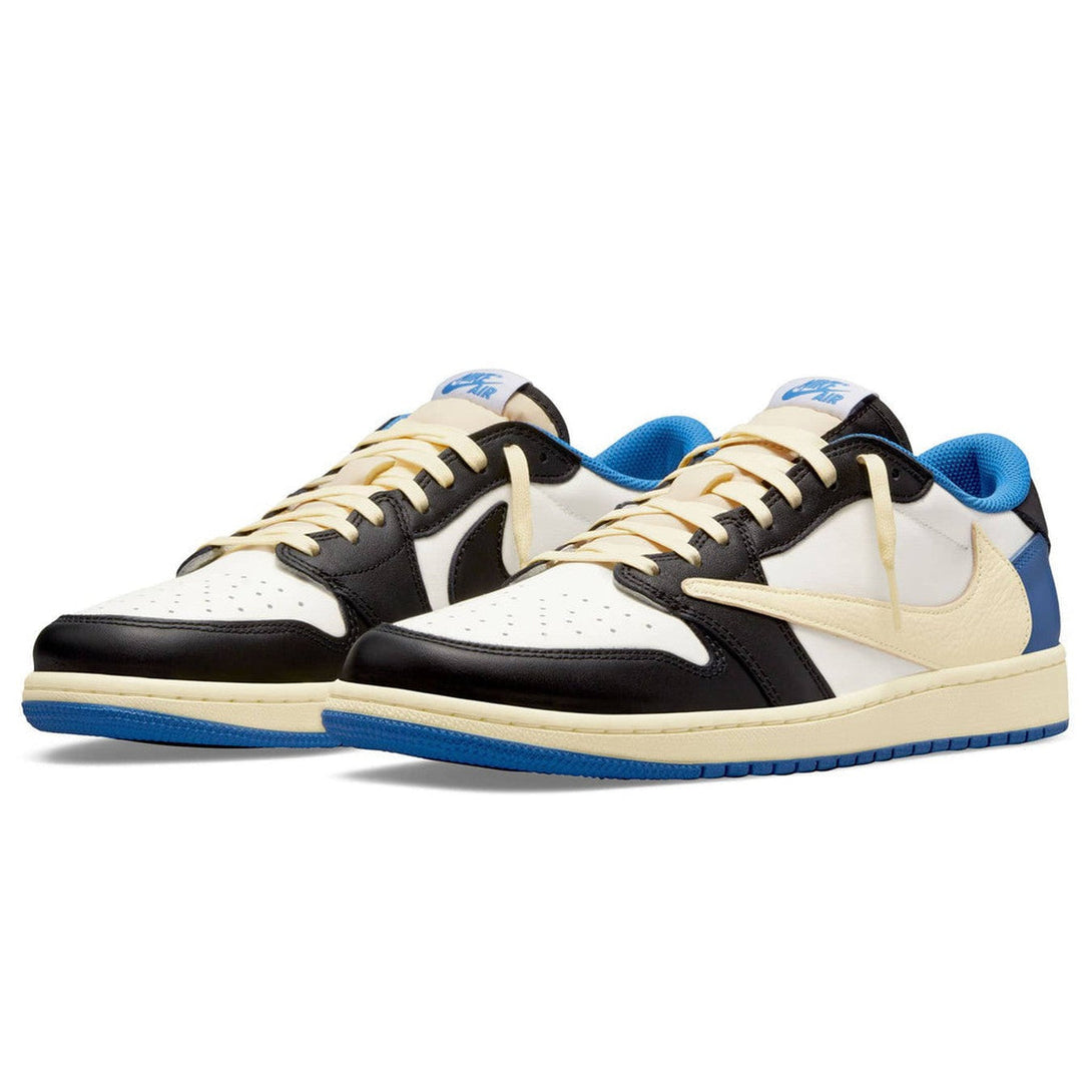 Fragment Design x Travis Scott x Air Jordan 1 Retro Low- Streetwear Fashion - ellesey.com