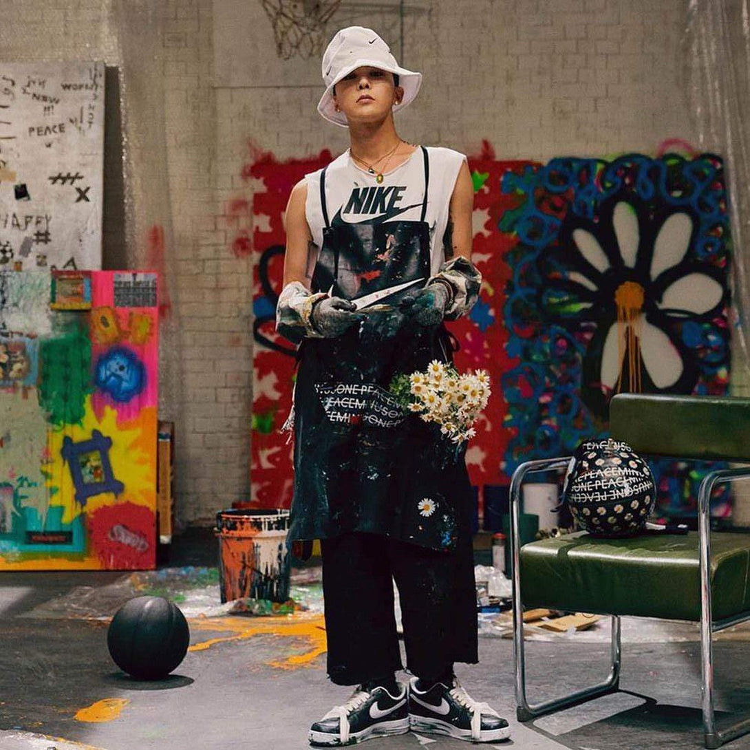 G-Dragon x Nike Air Force 1 '07 'Para-Noise'- Streetwear Fashion - ellesey.com