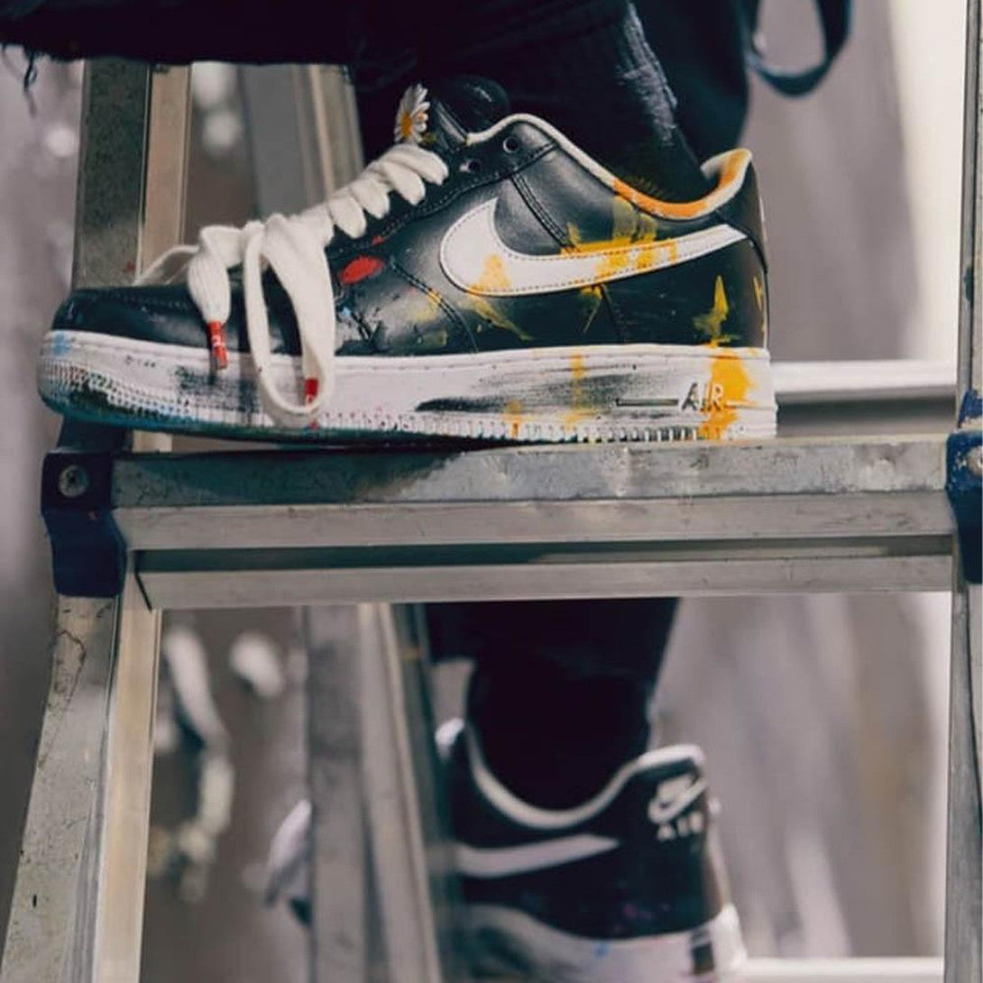 G-Dragon x Nike Air Force 1 '07 'Para-Noise'- Streetwear Fashion - ellesey.com