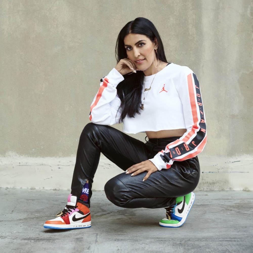 Melody Ehsani x Wmns Air Jordan 1 Mid 'Fearless'- Streetwear Fashion - ellesey.com