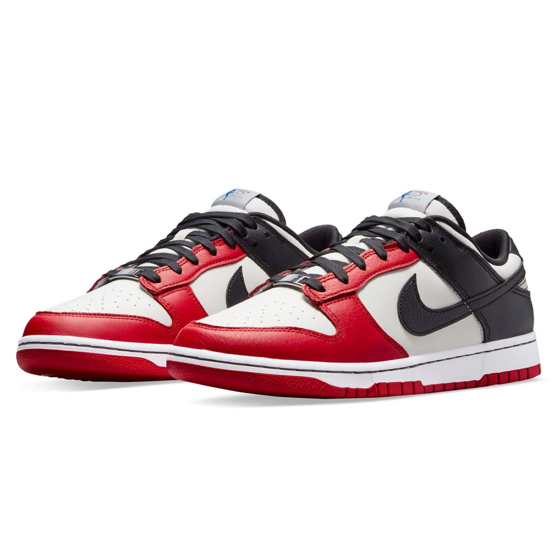 NBA x Nike Dunk Low EMB '75th Anniversary - Chicago'- Streetwear Fashion - ellesey.com