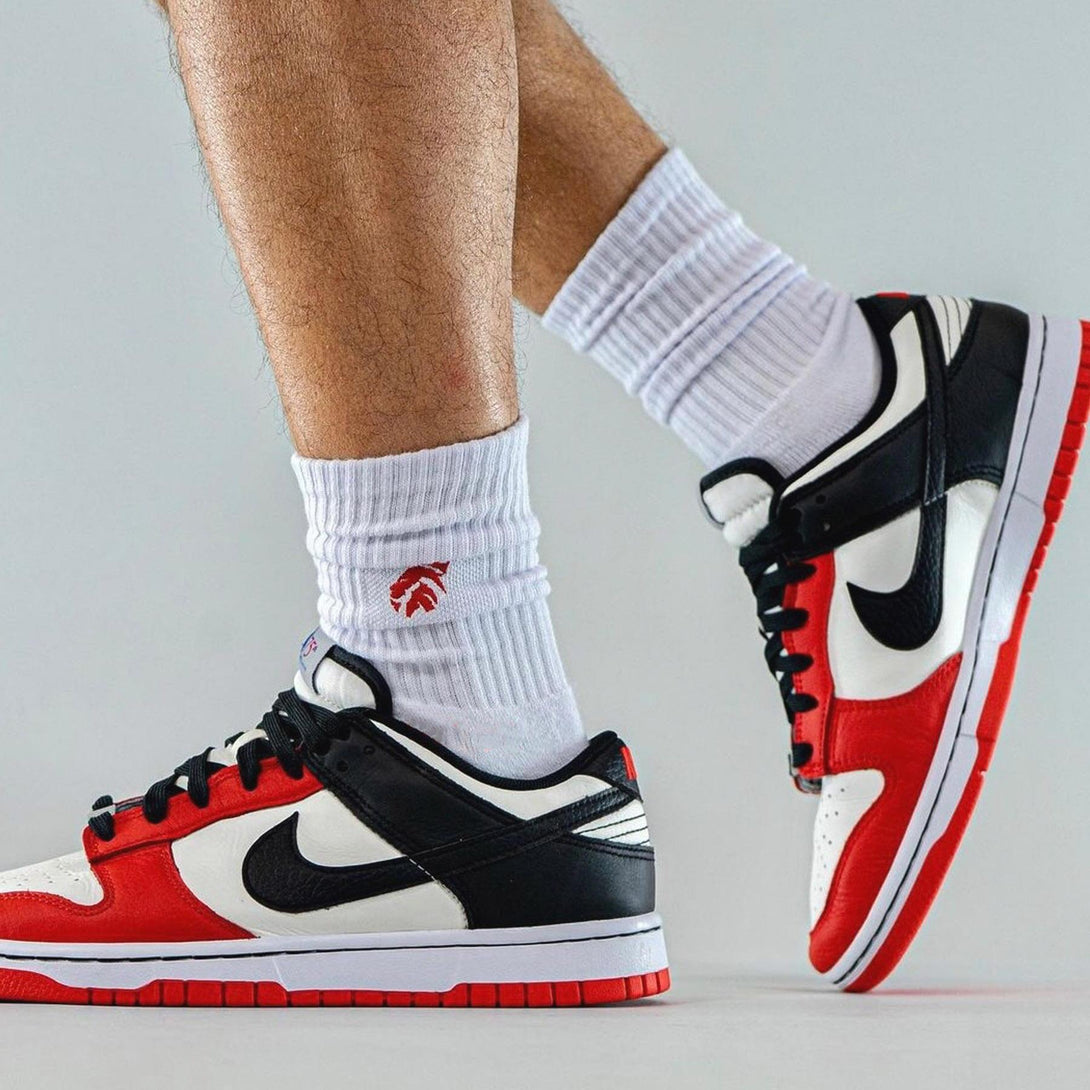 NBA x Nike Dunk Low EMB '75th Anniversary - Chicago'- Streetwear Fashion - ellesey.com