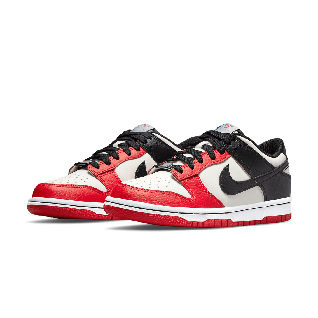 NBA x Nike Dunk Low EMB GS '75th Anniversary - Chicago'- Streetwear Fashion - ellesey.com