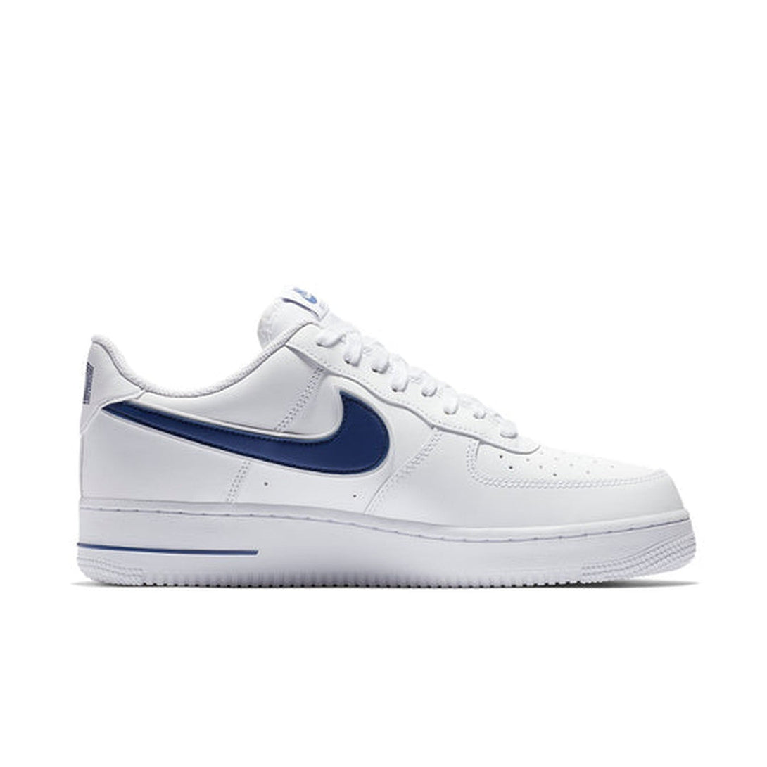 Nike Air Force 1 '07 3 'White Deep Royal'- Streetwear Fashion - ellesey.com