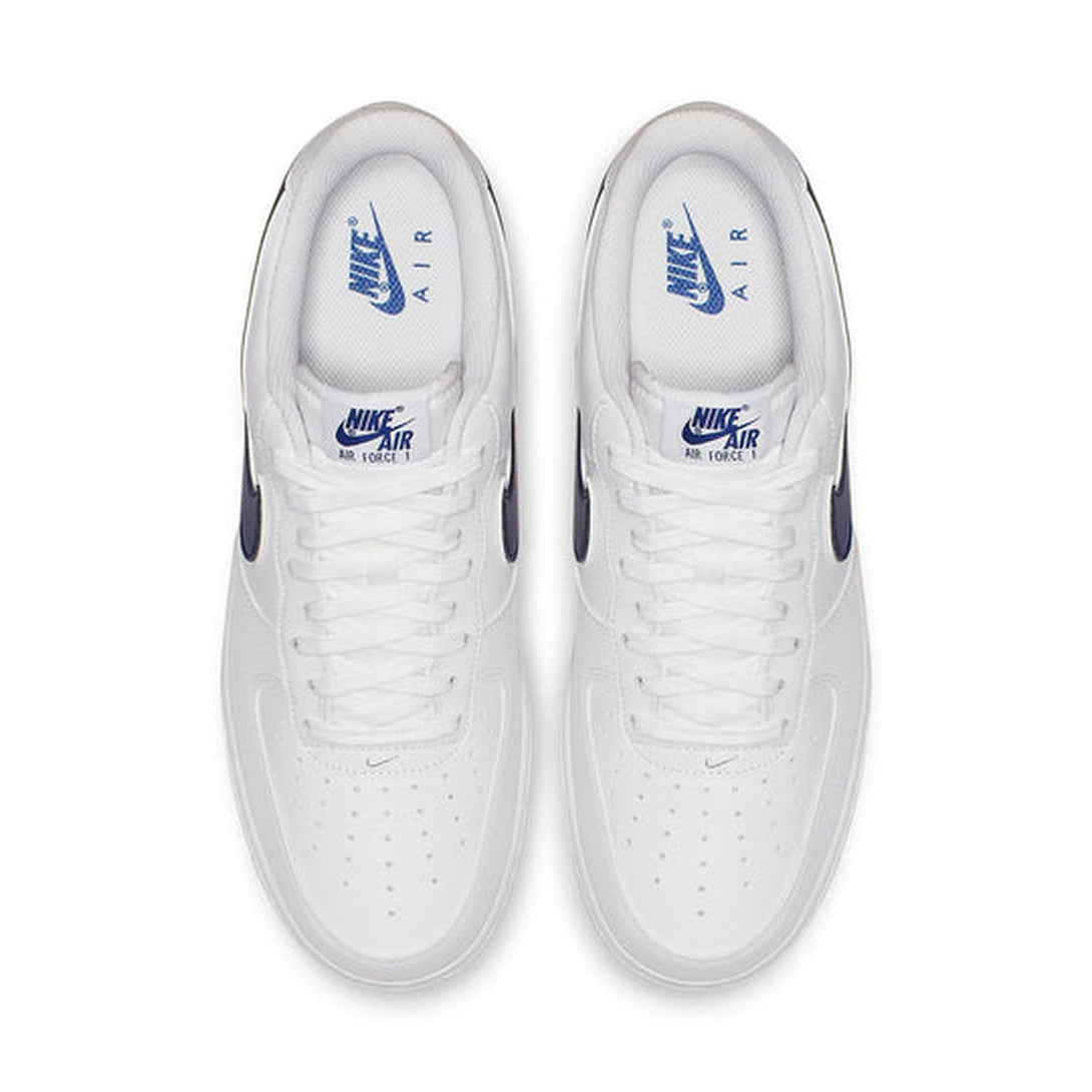 Nike Air Force 1 '07 3 'White Deep Royal'- Streetwear Fashion - ellesey.com