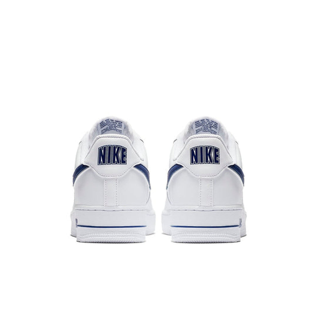 Nike Air Force 1 '07 3 'White Deep Royal'- Streetwear Fashion - ellesey.com