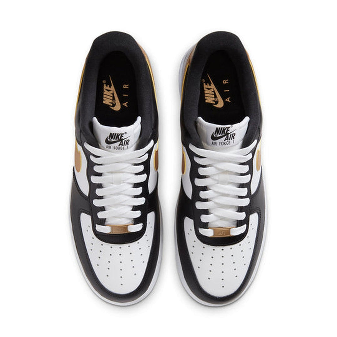 Nike Air Force 1 '07 'Black Gold'- Streetwear Fashion - ellesey.com