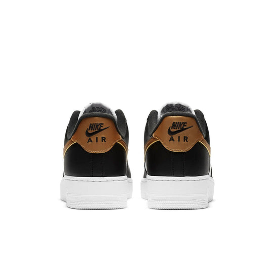 Nike Air Force 1 '07 'Black Gold'- Streetwear Fashion - ellesey.com