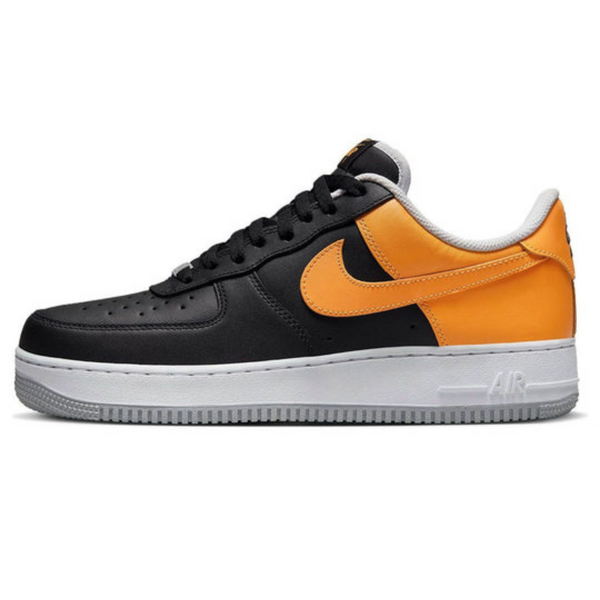 Nike Air Force 1 '07 'Black Kumquat'- Streetwear Fashion - ellesey.com