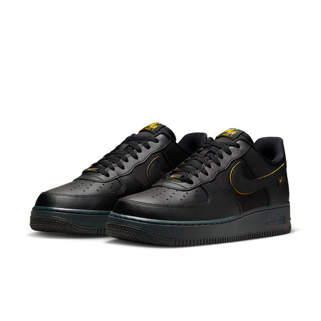 Nike Air Force 1 '07 'Black University Gold'- Streetwear Fashion - ellesey.com