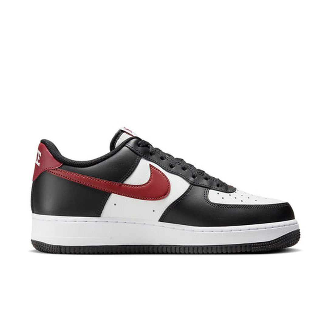 Nike Air Force 1 '07 'Black White Red'- Streetwear Fashion - ellesey.com