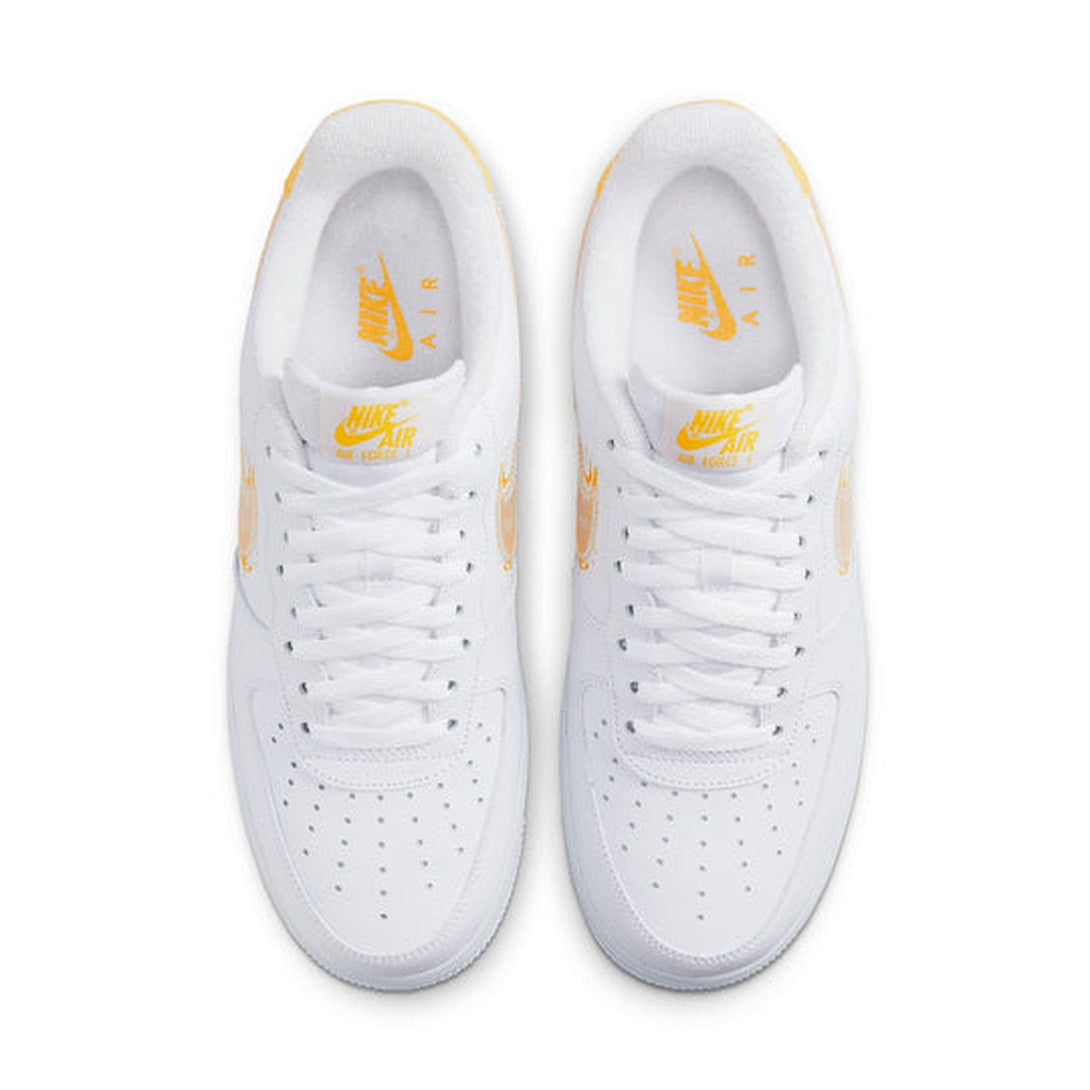 Nike Air Force 1 '07 'Brushstroke - White Solar Flare'- Streetwear Fashion - ellesey.com