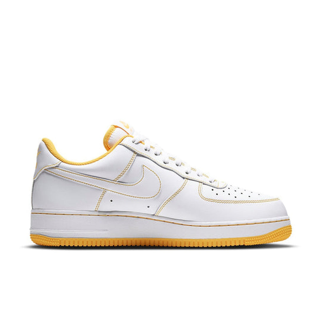 Nike Air Force 1 '07 'Contrast Stitch - White Laser Orange'- Streetwear Fashion - ellesey.com