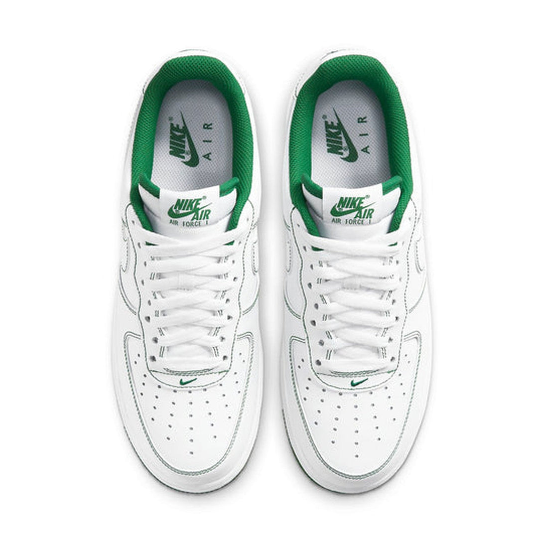 Nike Air Force 1 '07 'Contrast Stitch - White Pine Green'- Streetwear Fashion - ellesey.com