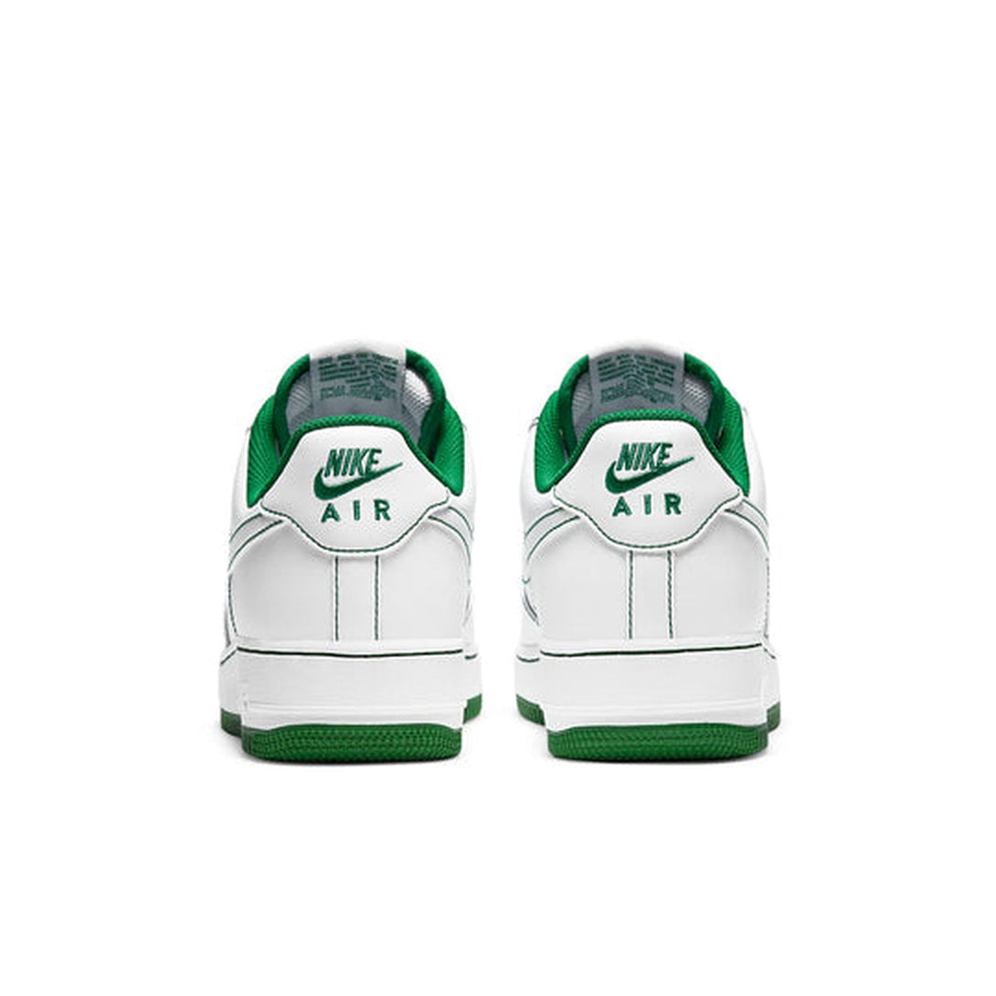 Nike Air Force 1 '07 'Contrast Stitch - White Pine Green'- Streetwear Fashion - ellesey.com