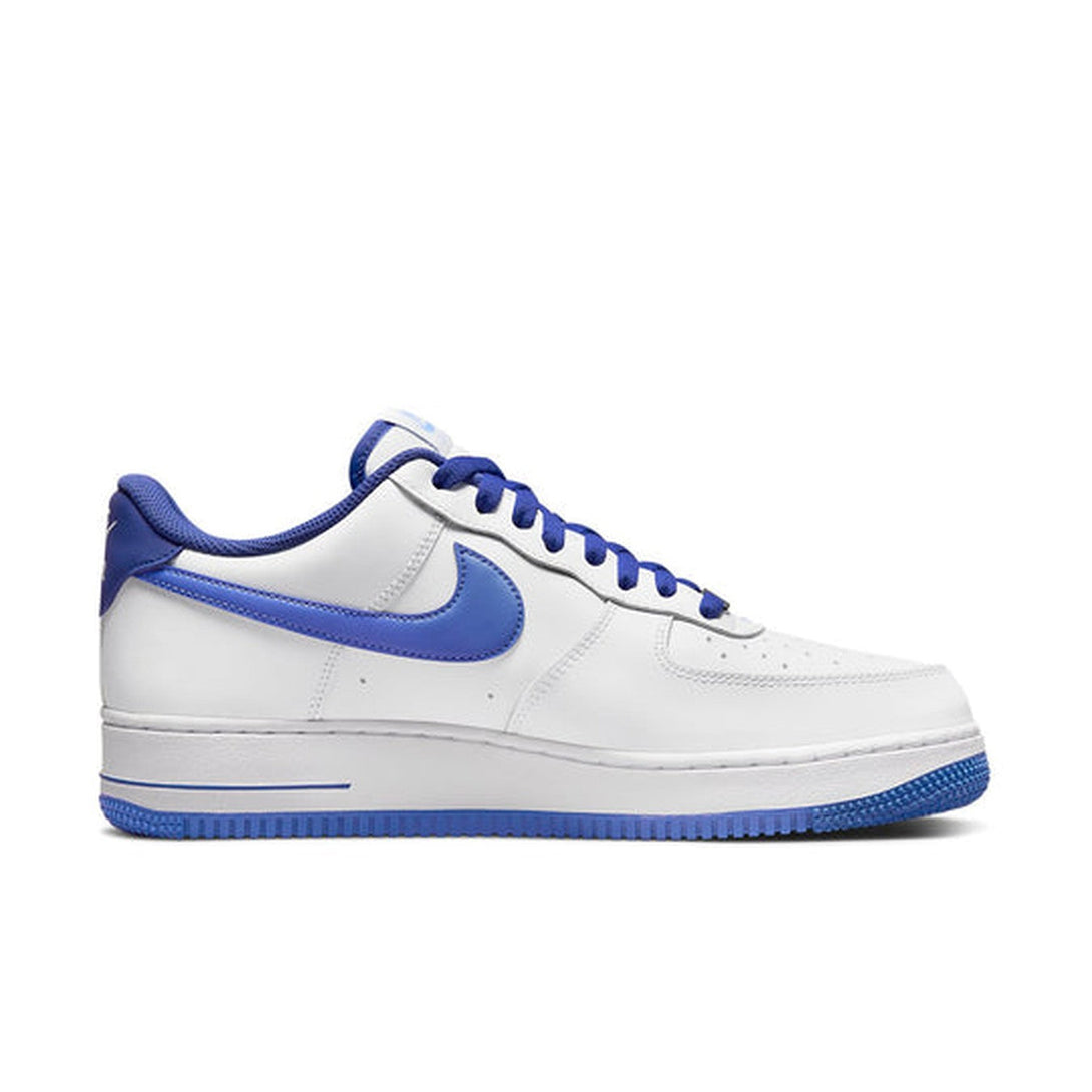 Nike Air Force 1 '07 'Cut Out Swoosh - Game Royal'- Streetwear Fashion - ellesey.com