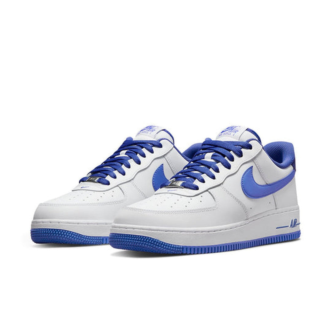 Nike Air Force 1 '07 'Cut Out Swoosh - Game Royal'- Streetwear Fashion - ellesey.com