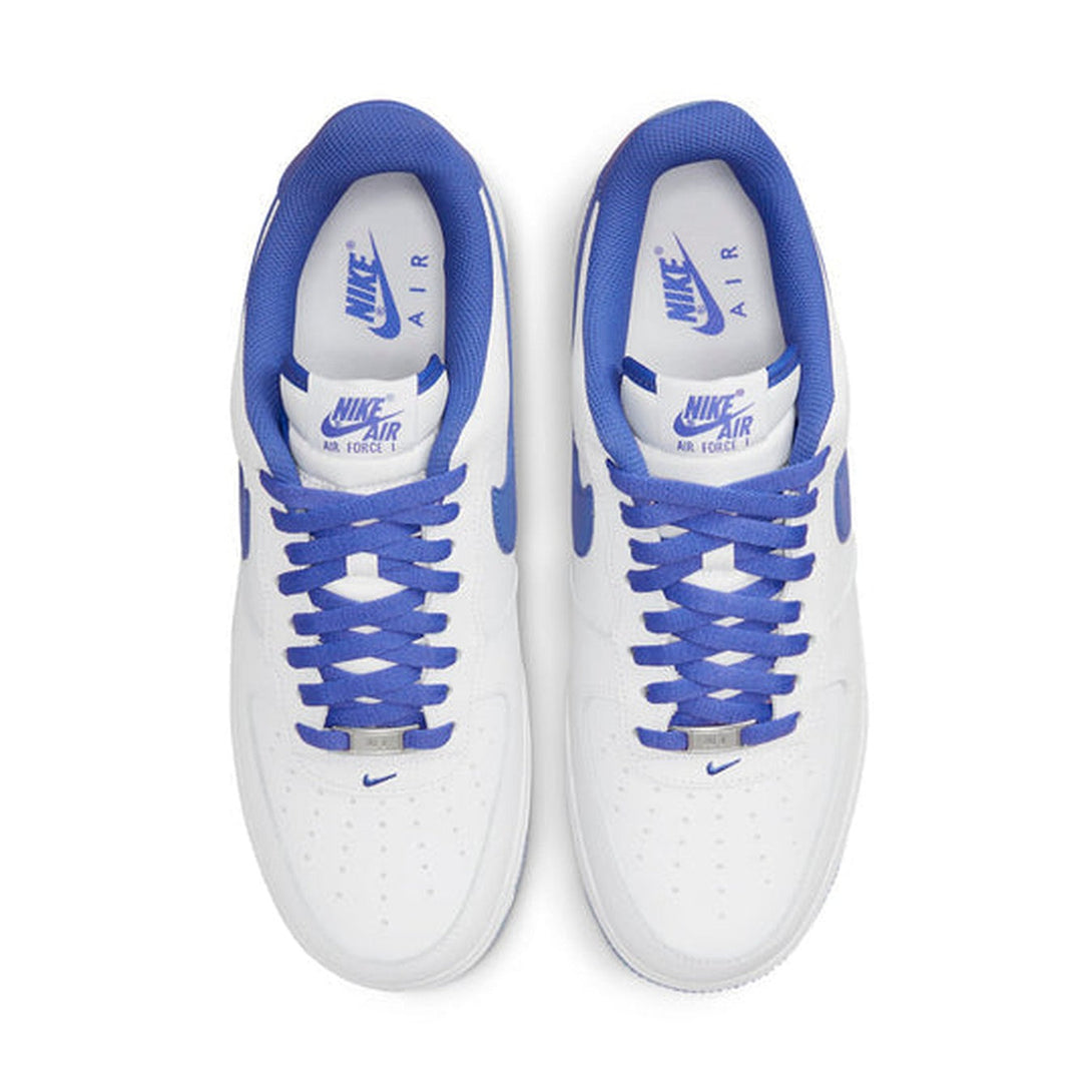 Nike Air Force 1 '07 'Cut Out Swoosh - Game Royal'- Streetwear Fashion - ellesey.com