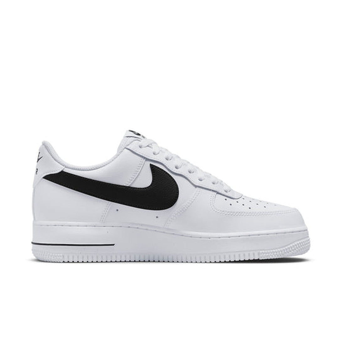 Nike Air Force 1 '07 'Cut Out Swoosh - White Black'- Streetwear Fashion - ellesey.com