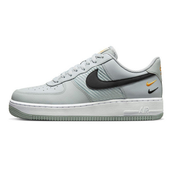 Nike Air Force 1 '07 'Double Swoosh - Wolf Grey'- Streetwear Fashion - ellesey.com