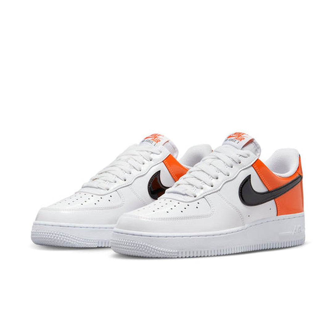 Nike Air Force 1 '07 ESS 'White Black Orange'- Streetwear Fashion - ellesey.com