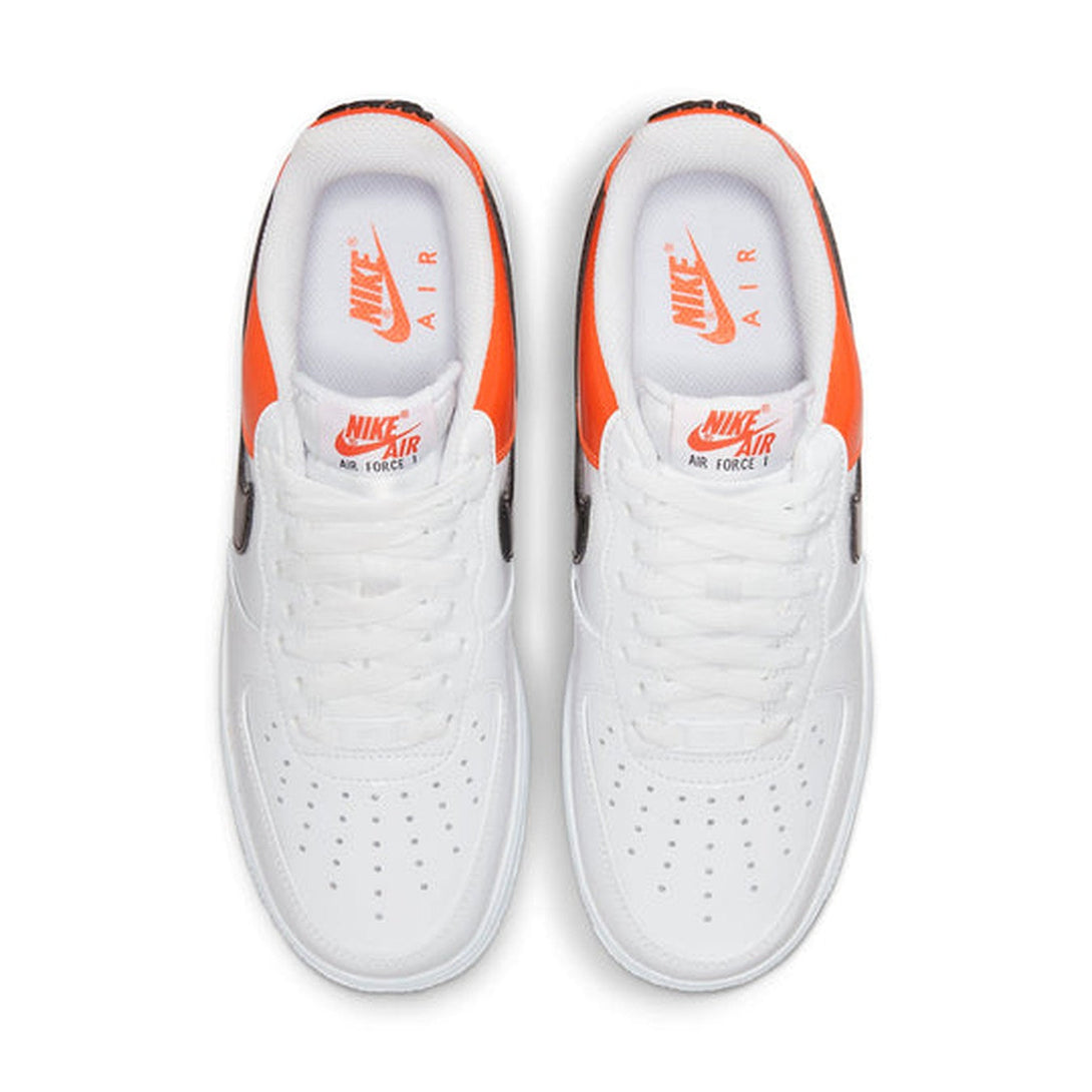 Nike Air Force 1 '07 ESS 'White Black Orange'- Streetwear Fashion - ellesey.com