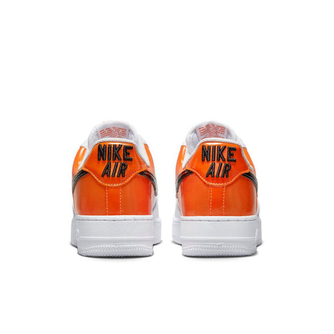 Nike Air Force 1 '07 ESS 'White Black Orange'- Streetwear Fashion - ellesey.com