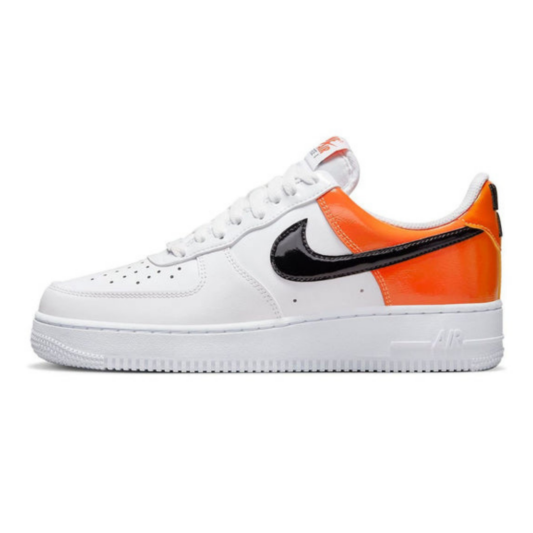 Nike Air Force 1 '07 ESS 'White Black Orange'- Streetwear Fashion - ellesey.com