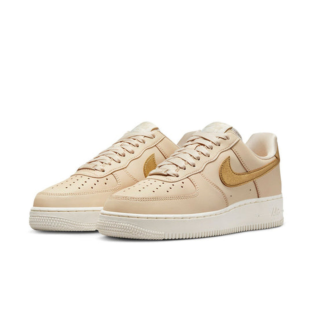 Nike Air Force 1 '07 Essential 'Sanddrift Gold'- Streetwear Fashion - ellesey.com