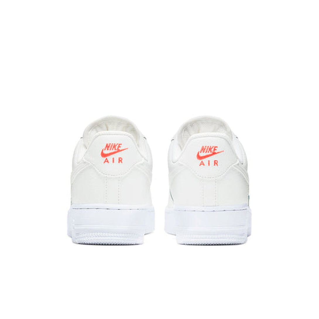 Nike Air Force 1 '07 Essential 'Summit White Solar Red'- Streetwear Fashion - ellesey.com