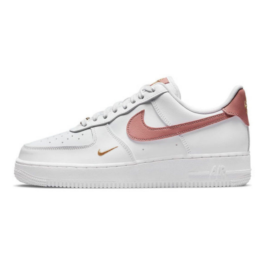 Nike Air Force 1 '07 Essential 'White Rust Pink'- Streetwear Fashion - ellesey.com