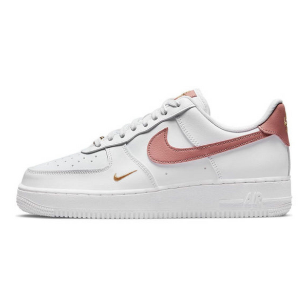 Nike Air Force 1 '07 Essential 'White Rust Pink'- Streetwear Fashion - ellesey.com