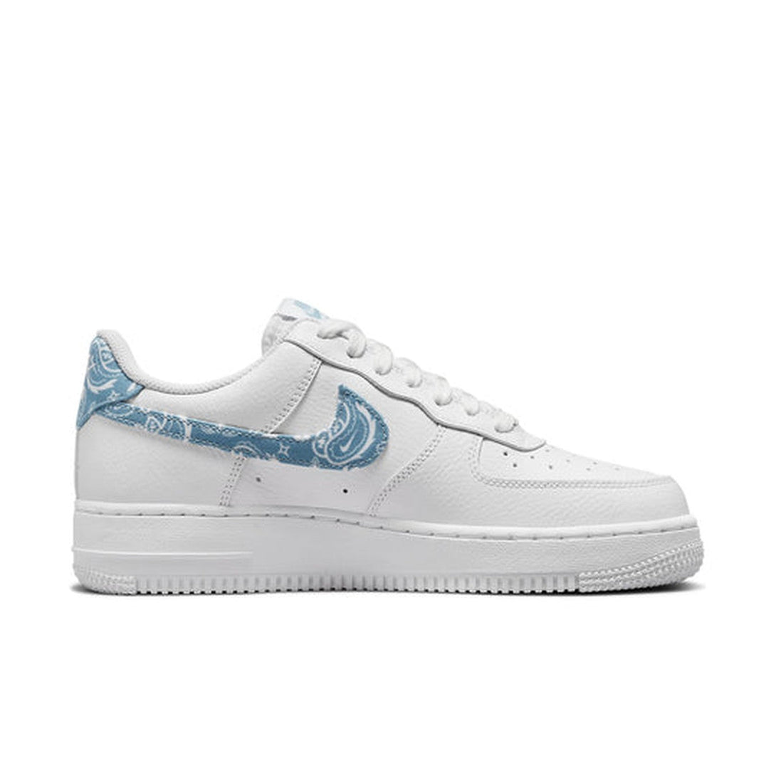 Nike Air Force 1 '07 Essentials 'Blue Paisley'- Streetwear Fashion - ellesey.com