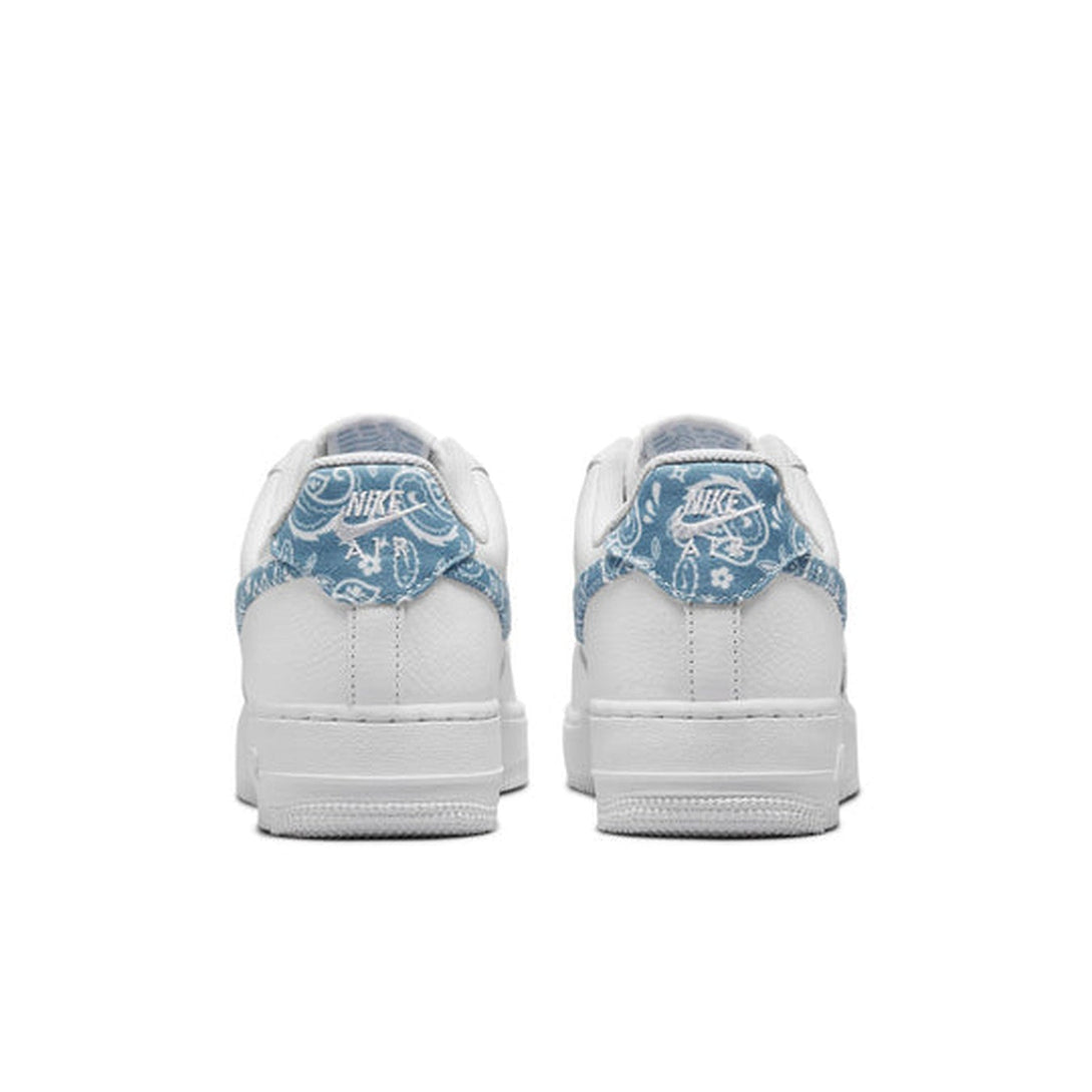 Nike Air Force 1 '07 Essentials 'Blue Paisley'- Streetwear Fashion - ellesey.com