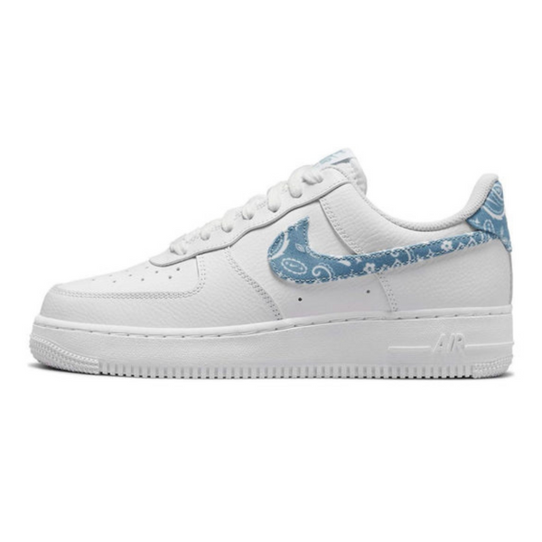 Nike Air Force 1 '07 Essentials 'Blue Paisley'- Streetwear Fashion - ellesey.com