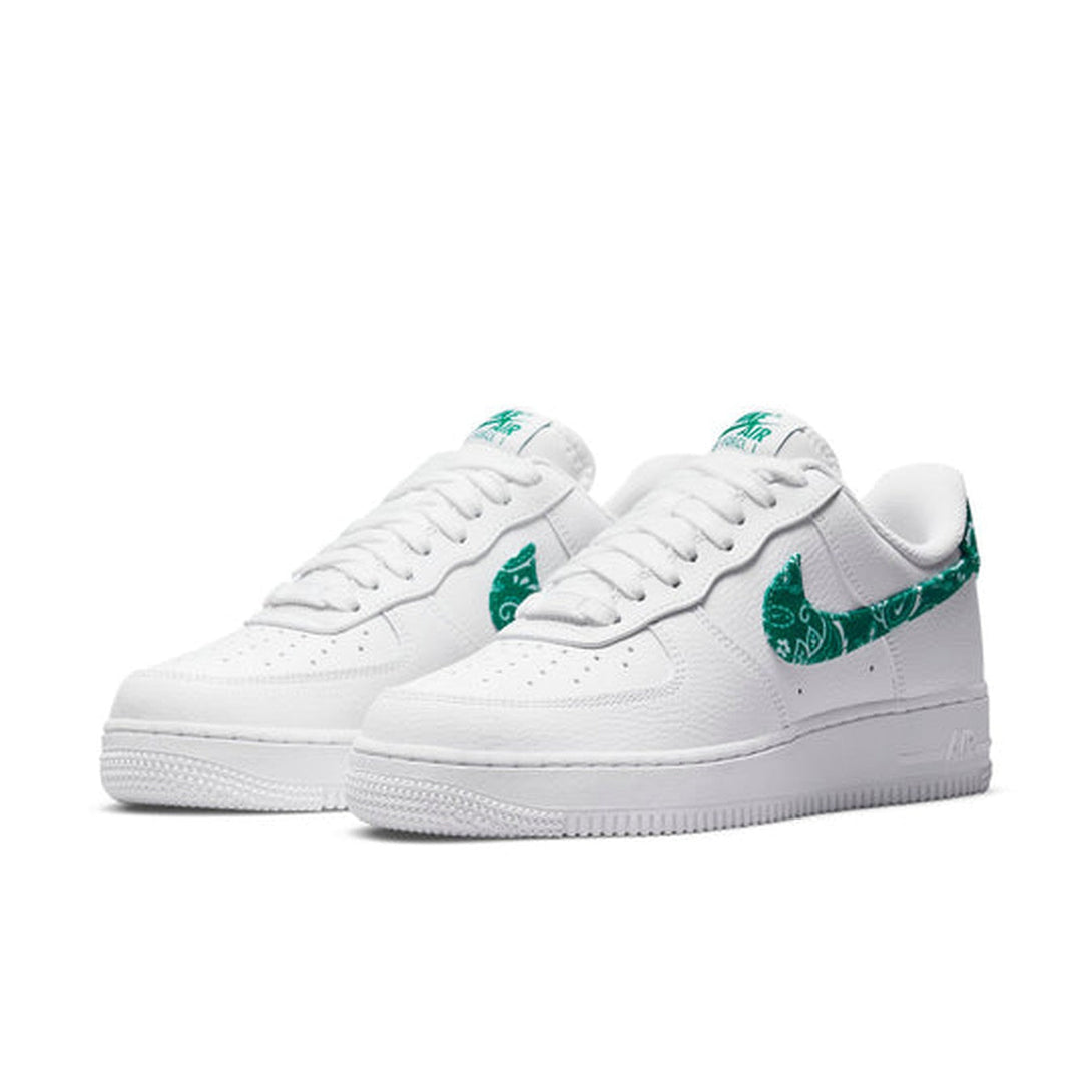 Nike Air Force 1 '07 Essentials 'Green Paisley'- Streetwear Fashion - ellesey.com